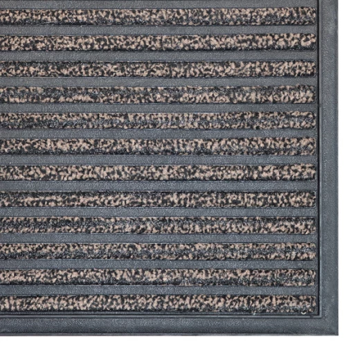 Nova Home Domino Outdoor Mat W & Rubber Backing - 45x100 cm - Brown - Nova Home - Image 3