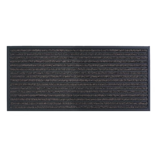Nova Home Domino Outdoor Mat W & Rubber Backing - 45x100 cm - Brown Nova Home Domino Outdoor Mat W & Rubber Backing - 45x100 cm - Brown