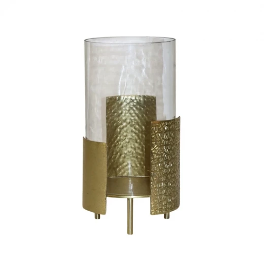 Weva Small Gold Candle Holder "Glint" Weva Small Gold Candle Holder "Glint"