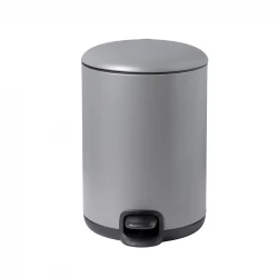 Weva Stella Waste Pedal Bin - 5 Liter - Grey