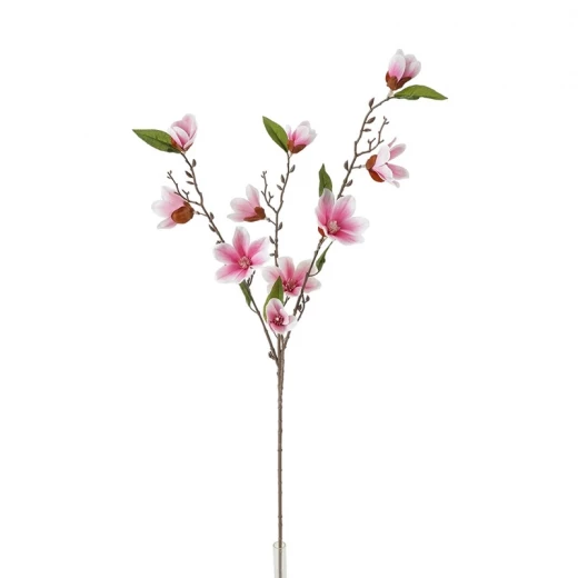 Weva  Pink Magnolia Artifical Stems&Branches "Magnolia - 4 Single Stem" - Weva - Image 3
