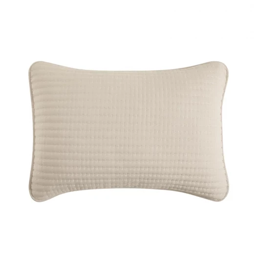 Nova Home Aurelia Pre Washed Summer Bed Spread Set - Twin - 4 Pcs - Beige - Nova Home - Image 3