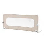 Nova Home Guardia Bed Guard 150 cm – Beige Safety Bed Rail for Toddlers & Kids – Foldable & Secure Design - Nova Home