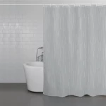ويفا ستارة حمام "Storm" مضادة للماء - 180x200 سم - رمادي - ويفا