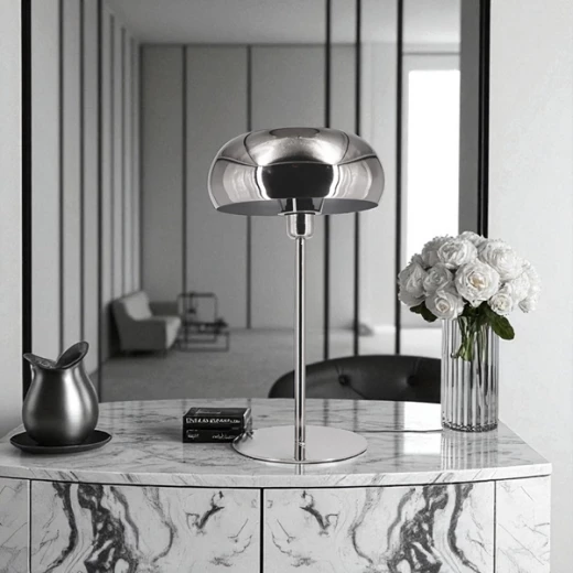 Weva Lume Table Lamp – 46 cm – Silver - Weva - Image 2