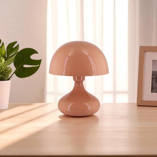 ويفا "Mushroom" تيبل لامب - 25 سم - مشمشي - ويفا - Image 4