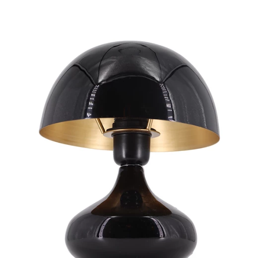 ويفا "Mushroom" تيبل لامب - 25 سم - أسود - ويفا - Image 6