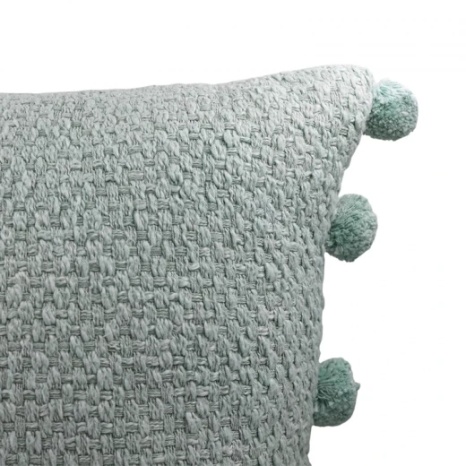 Nova Home Clay Embroidered Cushion Cover – 50x50 cm – Green - Nova Home - Image 2