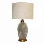 Weva "Lucid" Table Lamp – 33 cm – Antique Brass - Weva
