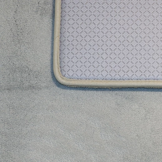 Nova Home Cushira Memory Foam Non-Slip Bath Mat - 50x80 Cm -Grey - Nova Home - Image 3