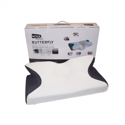نوفا هوم "Butterfly" مخدة ميموري فوم لدعم الرقبة - نوفا هوم - Image 4