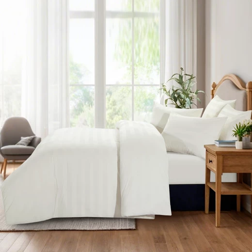 Nova Home Velvora Winter Velvet Duvet Cover Set - Single/Twin - White - Nova Home - Image 4