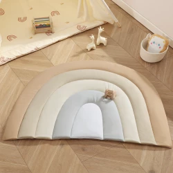 نوفا هوم Rainelle أرضية لعب للأطفال - 75x100 سم - بيج