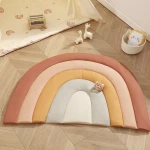نوفا هوم Rainelle أرضية لعب للأطفال - 75x100 سم - برتقالي فاتح - نوفا هوم