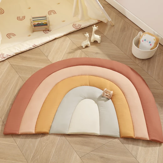 نوفا هوم Rainelle أرضية لعب للأطفال - 75x100 سم - برتقالي فاتح - نوفا هوم - Image 2