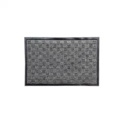 Nova Home Dash Outdoor mat W & Rubber Backing - 60x90 cm - Charcoal