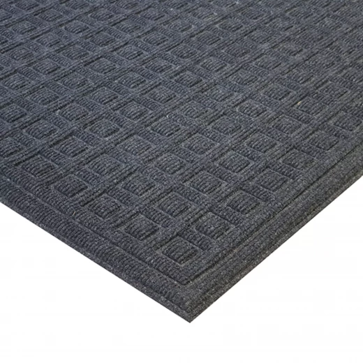 نوفا هوم "Blocks" دعاسة مدخل بخلفية مطاط - 60x90 سم - رمادي داكن - نوفا هوم - Image 3