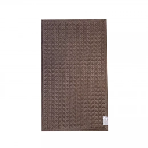 Nova Home Blocks Outdoor mat W & Rubber Backing - 60x90 cm - Brown - Nova Home - Image 2