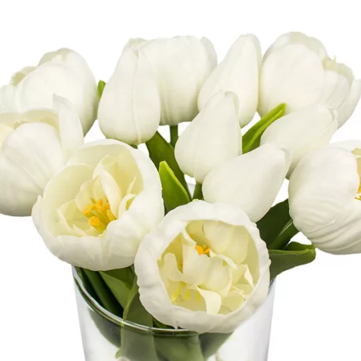 نوفا هوم "Sweet Tulip" مزهرية زهور - 23 سم - أبيض - نوفا هوم - Image 2