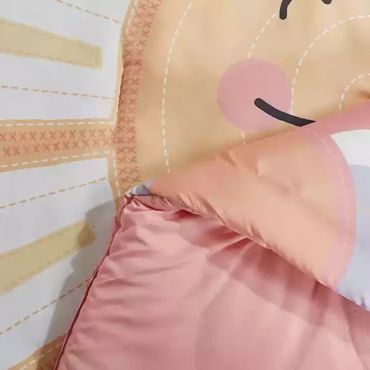 Nova Home "Dawn" Reversible Kid's Comforter Set - 7 Pcs - Queen - Pink - Nova Home - Image 7