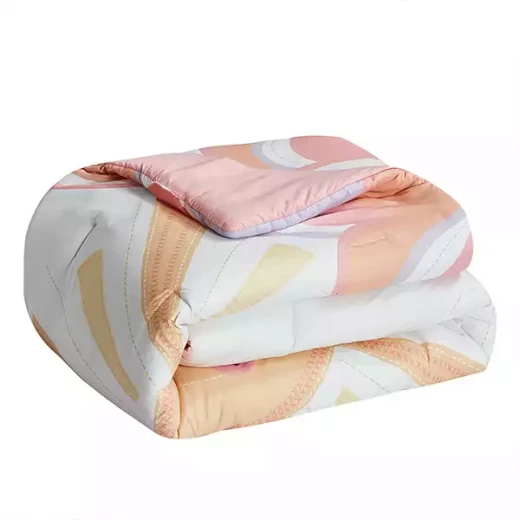 Nova Home "Dawn" Reversible Kid's Comforter Set - 7 Pcs - Queen - Pink - Nova Home - Image 8