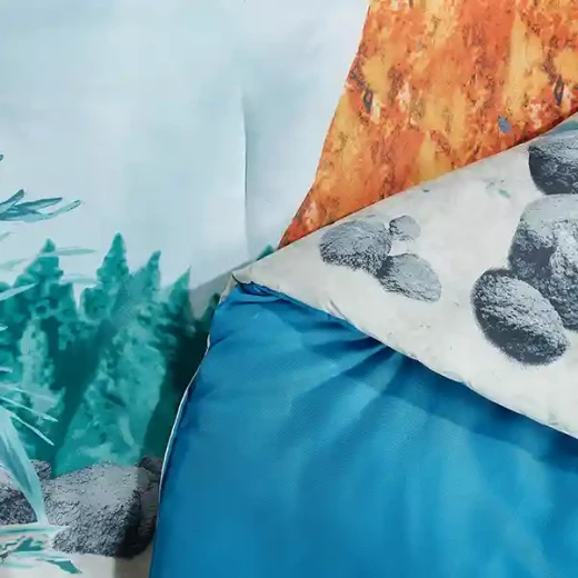 Nova Home Tucker Dinosaur Kid's Comforter Set - 5 Pcs - Single & Twin - Blue - Nova Home - Image 3