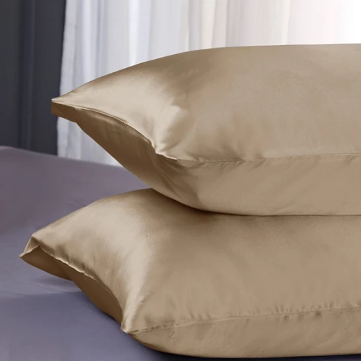 Lilysilk Plain Pillow Case - 50x75 CM - Taupe - Lilysilk - Image 6