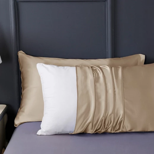 Lilysilk Plain Pillow Case - 50x75 CM - Taupe - Lilysilk - Image 7