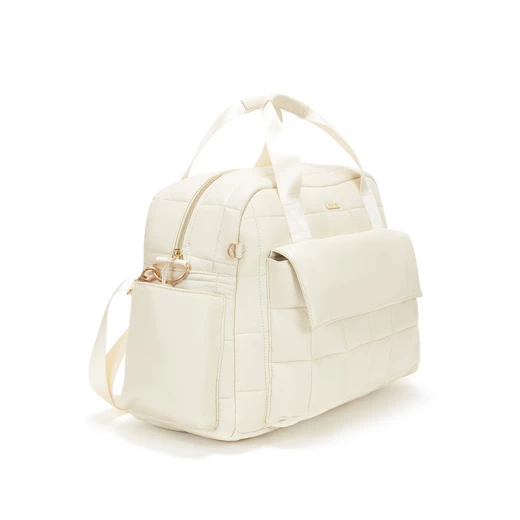Pelicare Breath Tote Weekend Diaper Bag - Ivory - Pelicare - Image 6
