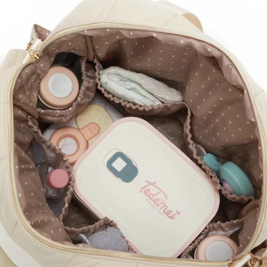 Pelicare Breath Tote Weekend Diaper Bag - Ivory - Pelicare - Image 15