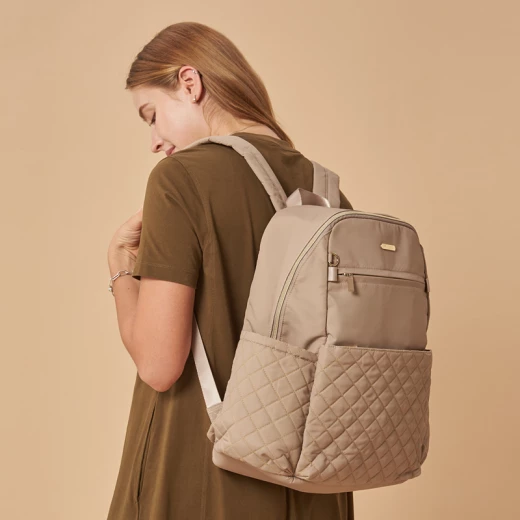 Pelicare Dura Backpack Diaper Bag - Khaki - Pelicare - Image 2