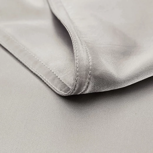 Lilysilk Plain Duvet Cover - 260X220 Cm - Silver - Lilysilk - Image 2