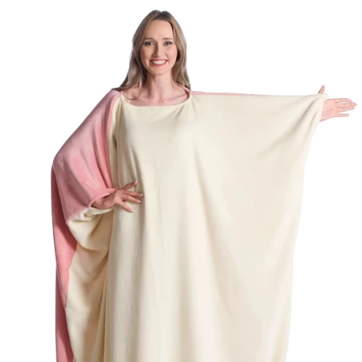Kanguru Momonga  Rose Wearable Blanket - 120 Cm - Rose & Ivory - KANGURU - Image 10