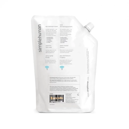 Simplehuman Liquid Soap Refill Pouch-1 L  - Spring Water - Simplehuman - Image 2
