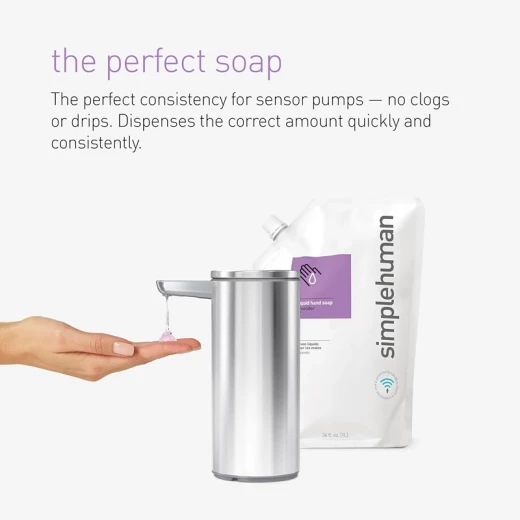 Simplehuman Liquid Soap Refill Pouch-1 L  - Spring Water - Simplehuman - Image 4