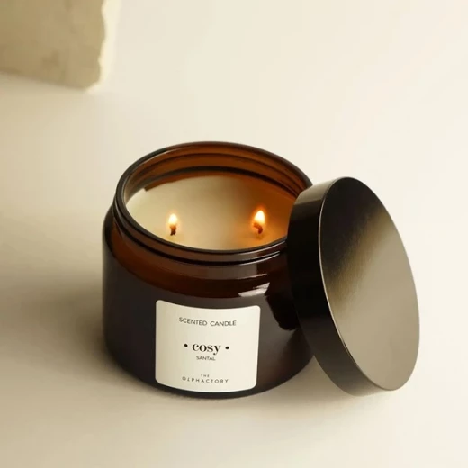 Ambientair Scented Candle The Olphactory - 40 Hours - 360 Gm - Santal - Ambientair - Image 2