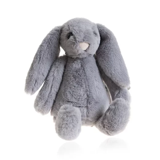 BabyJem Rabbit Sleeping Mate for Newborns – Soft Grey Plush Toy, 30 cm – Baby Comfort Cuddly Toy 0M+ BabyJem Rabbit Sleeping Mate for Newborns – Soft Grey Plush Toy, 30 cm – Baby Comfort Cuddly Toy 0M+