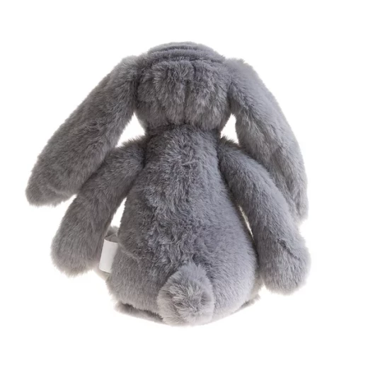 BabyJem Rabbit Sleeping Mate for Newborns – Soft Grey Plush Toy, 30 cm – Baby Comfort Cuddly Toy 0M+ - BabyJem - Image 5