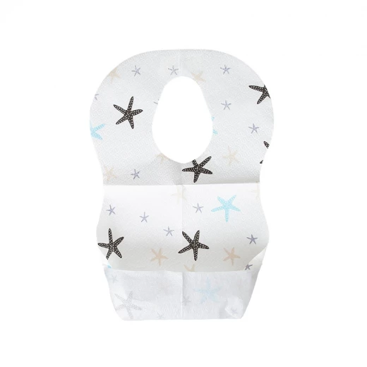 BabyJem Disposable Bib - 6 Months+ - 20 Pcs - White - BabyJem - Image 4