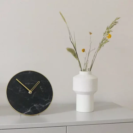 نكستايم "Marble" ساعة طاولة - أسود نكستايم "Marble" ساعة طاولة - أسود