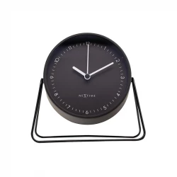 Nextime Berlin Metal Wall Clock - 40 Cm - Black