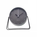Nextime "Berlin L" Metal Wall Clock - 40 Cm - Grey - Nextime