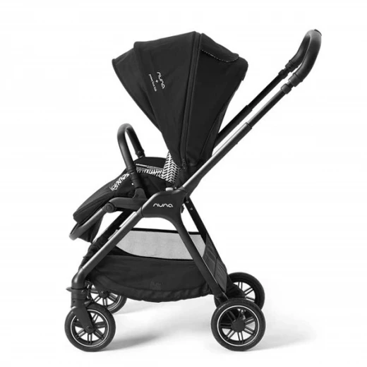 Nuna TRIV Compact Stroller - Caviar | Lightweight Travel System with All-Wheel Suspension - Nuna - Image 3