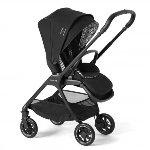 Nuna TRIV Compact Stroller - Caviar | Lightweight Travel System with All-Wheel Suspension Nuna TRIV Compact Stroller - Caviar | Lightweight Travel System with All-Wheel Suspension