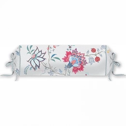 PIP Studio Flower Festival Filled Cushion – 22x70 cm – White - Bedding House - Image 3