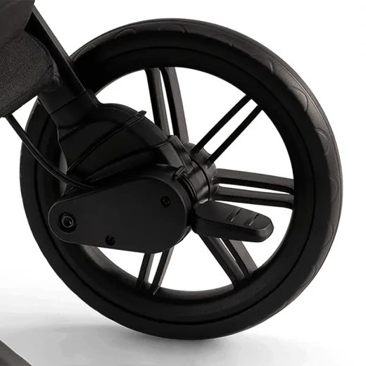 Nuna Trvl LX Stroller (Caviar) – Compact Lightweight Stroller with One-Handed Steering, UPF 50+ Canopy & Carry Bag | Birth to 22.68 kg - Nuna - Image 3