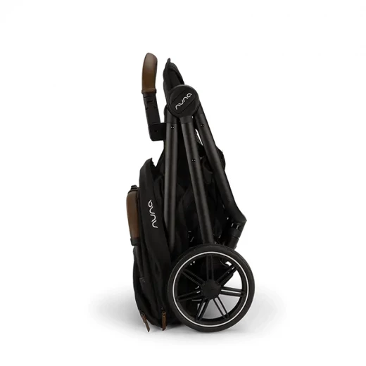 Nuna Trvl LX Stroller (Caviar) – Compact Lightweight Stroller with One-Handed Steering, UPF 50+ Canopy & Carry Bag | Birth to 22.68 kg - Nuna - Image 4