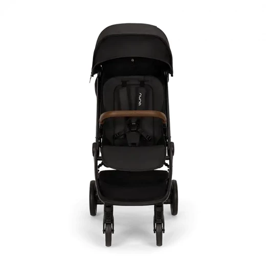 Nuna Trvl LX Stroller (Caviar) – Compact Lightweight Stroller with One-Handed Steering, UPF 50+ Canopy & Carry Bag | Birth to 22.68 kg - Nuna - Image 9