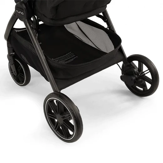 Nuna Trvl LX Stroller (Caviar) – Compact Lightweight Stroller with One-Handed Steering, UPF 50+ Canopy & Carry Bag | Birth to 22.68 kg - Nuna - Image 10
