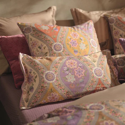 Bedding House "Ornamento Ramo" Filled Cushion - 100% Cotton - 35x60 Cm - Multicolor - Bedding House - Image 2